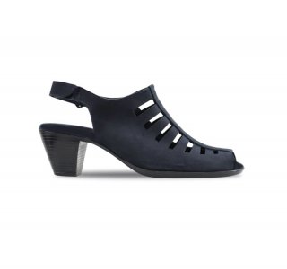 Munro Sandals | WOMEN'S ABBY-Navy Nubuck Munro Sandals | WOMEN'S ABBY-Navy Nubuck