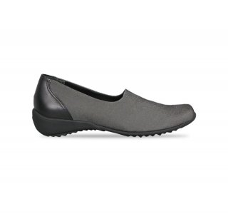 Munro Shoes | WOMEN'S TRAVELER-Grey Stretch Fabric Munro Shoes | WOMEN'S TRAVELER-Grey Stretch Fabric